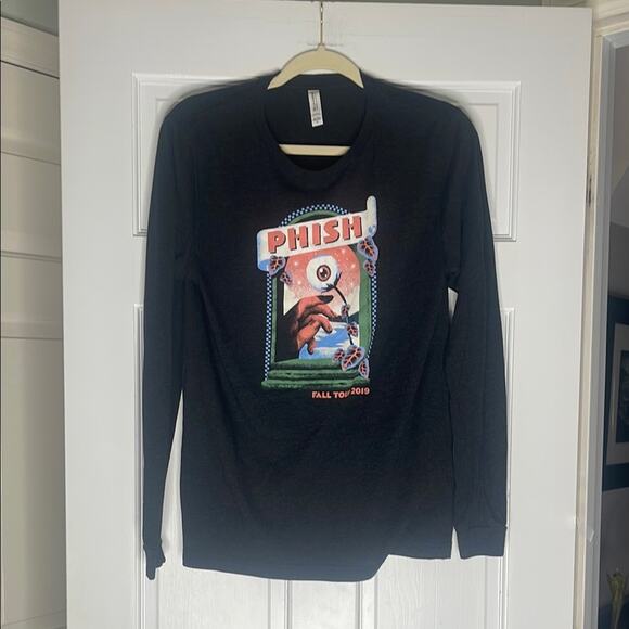 Phish Black Long Sleeve Graphic Tee. Fall 2019. Medium - Picture 1 of 4
